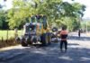 Prefeitura de Porciúncula asfalta a Estrada da Barra