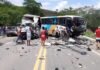 Grave acidente deixa um morto e vários feridos na BR-356, MG