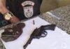 Polícia apreende arma de fogo em Cardoso Moreira após denúncia