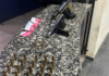 PM apreende armas, munições e droga em Bom Jesus do Itabapoana
