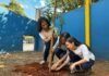E. M. Oscar Jerônimo da Silva celebra o Dia Mundial do Meio Ambiente com plantio de árvores.