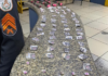 PM apreende drogas prontas para venda após perseguição em Itaperuna