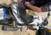 Moto furtada é encontrada abandonada em Itaperuna
