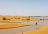 Maior chuva dos últimos 30 anos forma lagoas no Deserto do Saara