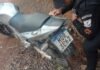 Moto furtada é recuperada pela PM em Varre-Sai