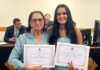 Geane Vincler e Neriete Navarro são diplomadas para um novo mandato em Cardoso Moreira