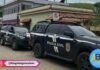 Polícia prende 5 pessoas em operação em Apiacá; duas mulheres e três homens.
