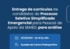 Convocação para entrega de currículos no processo seletivo da SEMED Itaperuna