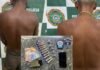 Bandidos são presos após expulsar morador e usar casa para venda de drogas