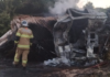 Caminhoneiro morre carbonizado em Varre-Sai